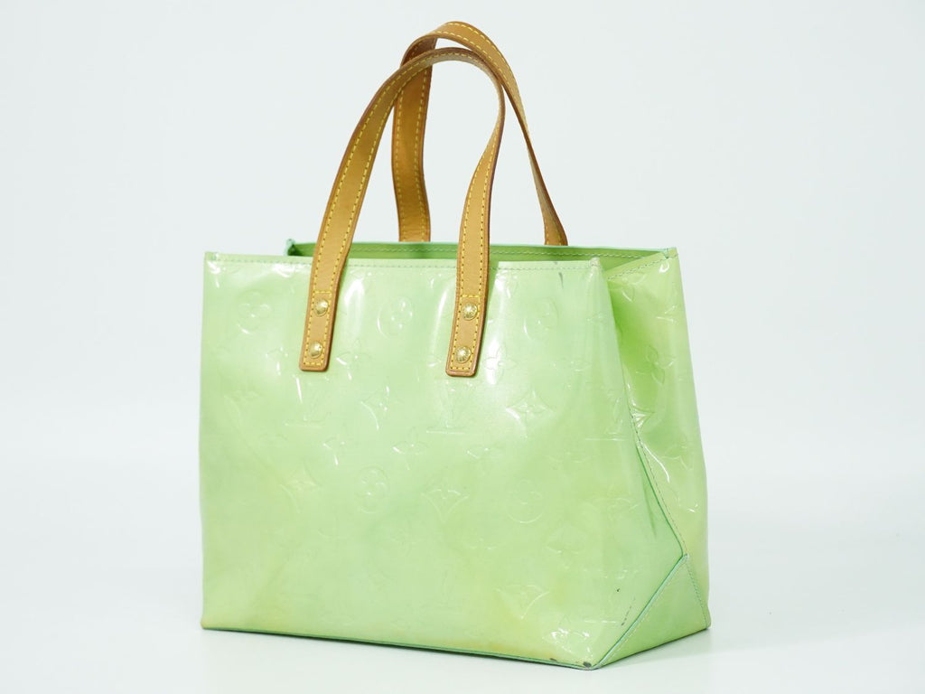 Louis Vuitton LV Reade PM Vernis Leather Tote Peppermint — view 2