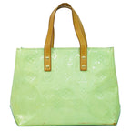 Louis Vuitton LV Reade PM Vernis Leather Tote Peppermint