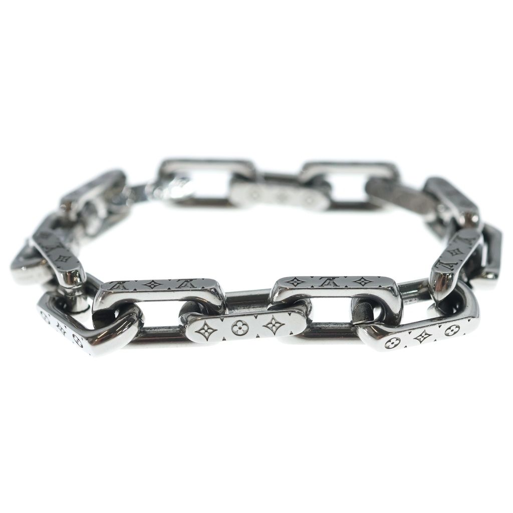 Louis Vuitton Monogram Collier Chain Bracelet Silver — view 3