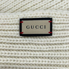 Gucci Scarf Ivory Double G Wool Cashmere — view 2