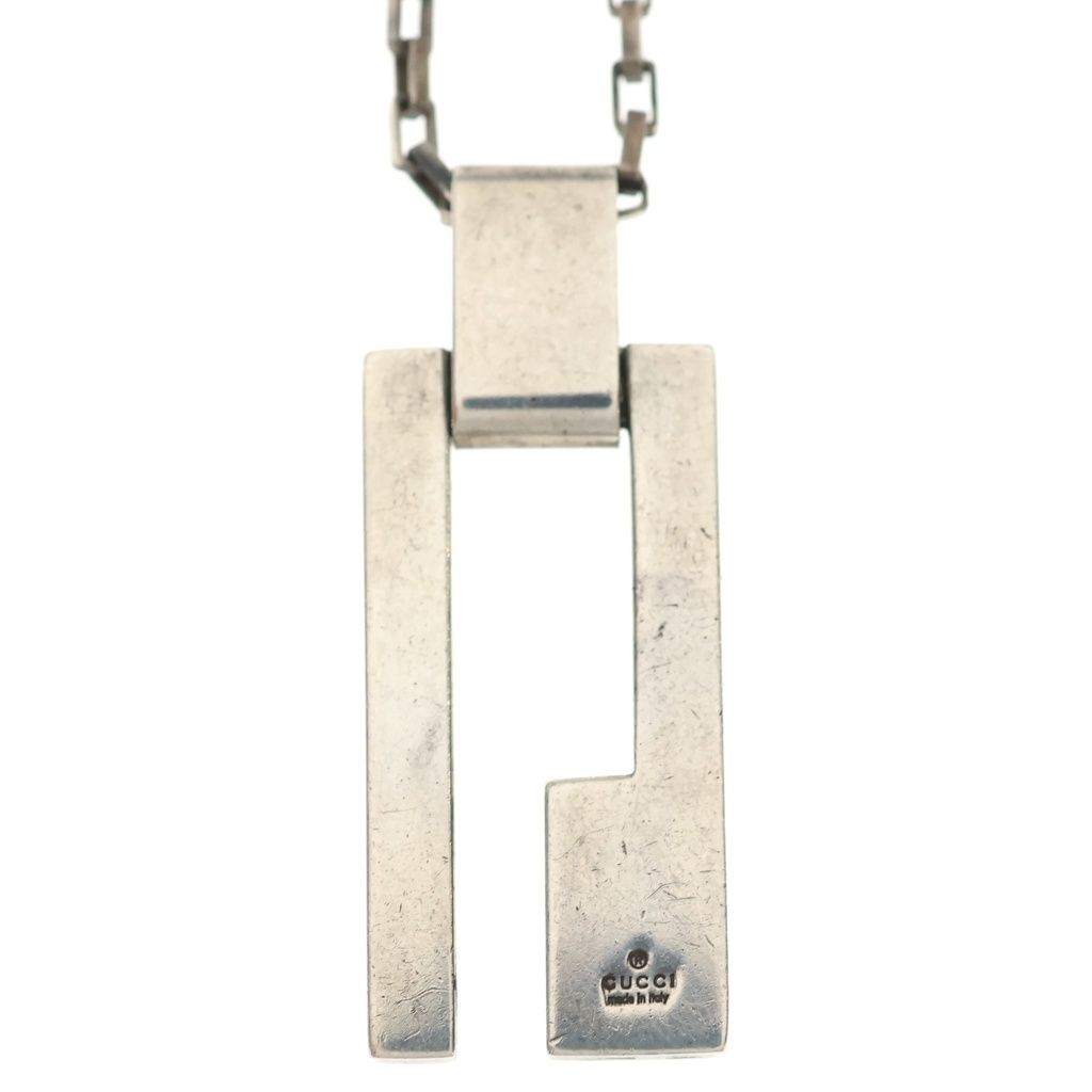 Gucci G Iconnecklace Pendant Chain Silver Necklace — view 3