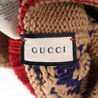 Gucci GG Cable Knit Hat Brown — view 7