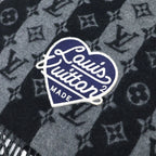 Louis Vuitton NIGO Echarpe LV Made Stripe Monogram All Over Print Patch Design — view 3