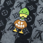 Louis Vuitton NIGO Echarpe LV Made Stripe Monogram All Over Print Patch Design — view 2