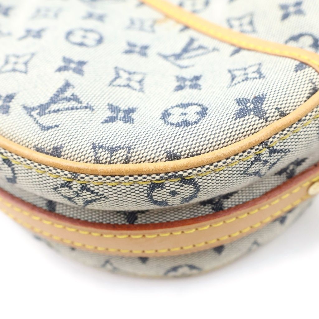 Louis Vuitton Monogram Mini Jeanne PM Shoulder Pouch Canvas Leather — view 5
