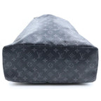 Louis Vuitton Eclipse Kabalite Tote Black Leather Silver — view 4