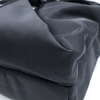 Prada Re-Nylon Saffiano Tessuto Backpack Black Nylon Leather Silver — view 5
