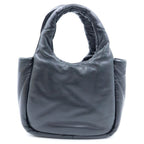 Prada Soft Padded Handbag 2-Way Shoulder Nappa Leather Black — view 2