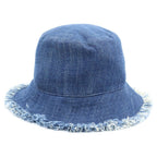Dior Bucket Hat Logo Denim Blue — view 2