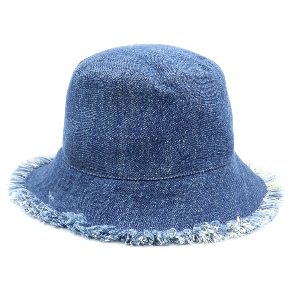 Dior Bucket Hat Logo Denim Blue — view 2
