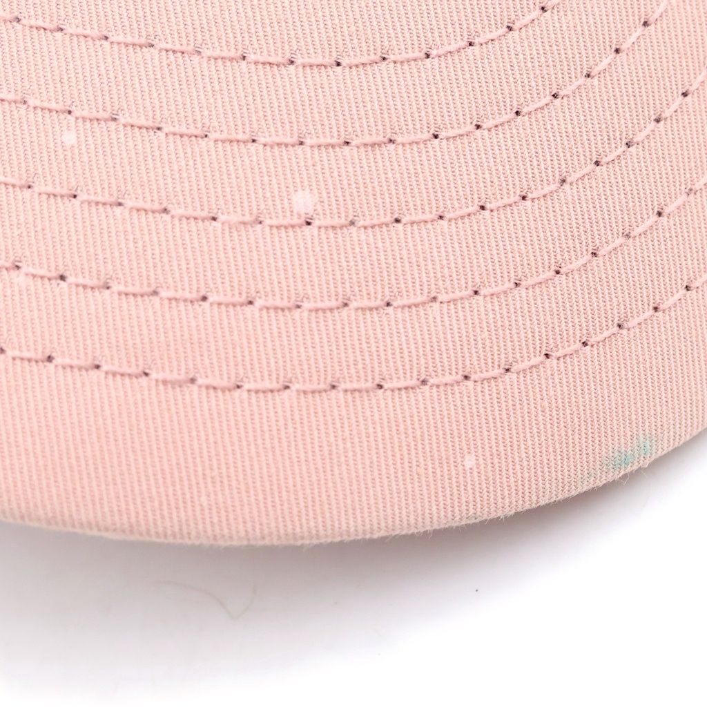 Celine Triomphe Logo Embroidery Cap Pink Hat — view 5