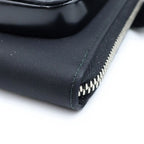 Prada Phone Case Shorder Re-Nylon Logo Triangle Plate Leather Shoulder Bag Black — view 5