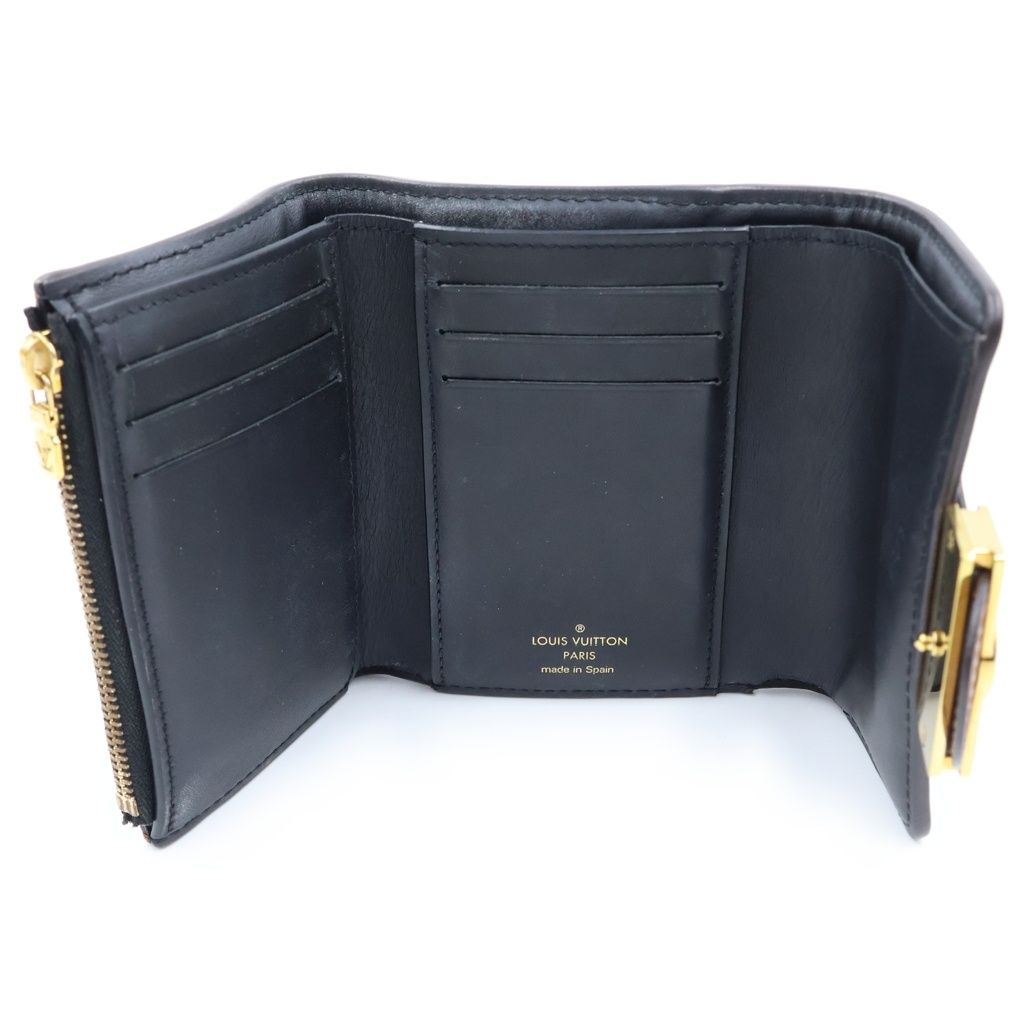 Louis Vuitton Monogram Reverse Portefeuille Dauphine Compact Wallet Trifold — view 6