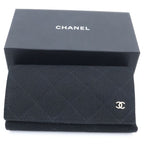 Chanel Oval Shape Sunglasses Eyewear Rhinestone Black Gradient Lens — view 6