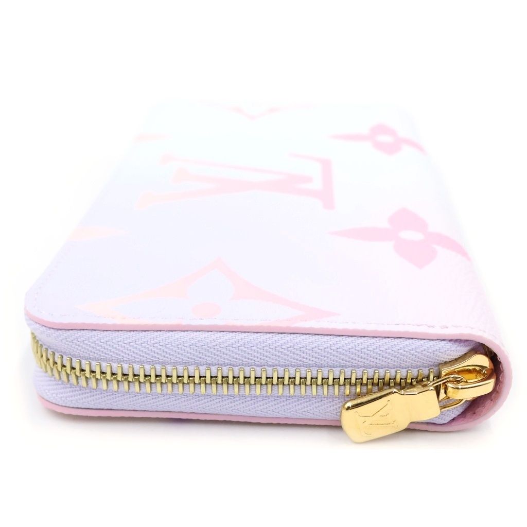 Louis Vuitton Monogram Giant Zippy Wallet Spring in the City Sunrise Pastel — view 3