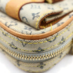 Louis Vuitton Monogram Mini Juliette PM Mini Shoulder Bag Beige Leather Canvas — view 5