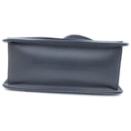 Fendi Canayef 2-Way Shoulder Bag Black Leather Gold Silver — view 4