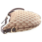 Gucci New Fourit Shoulder Bag GG Canvas Leather Beige Brown — view 3