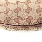 Gucci New Fourit Shoulder Bag GG Canvas Leather Beige Brown — view 6