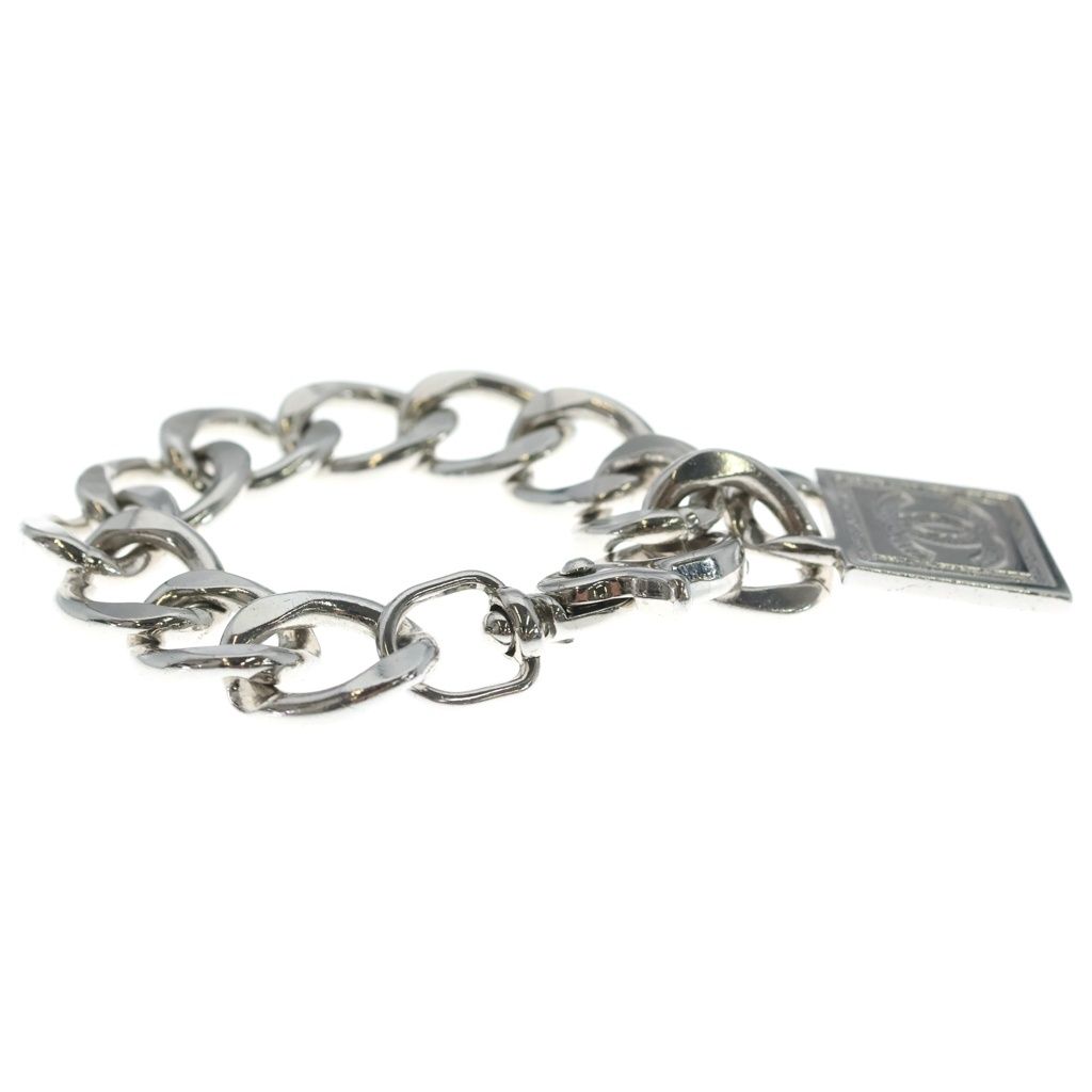 Chanel 04A CC Chain Bracelet CC Logo Silver — view 3