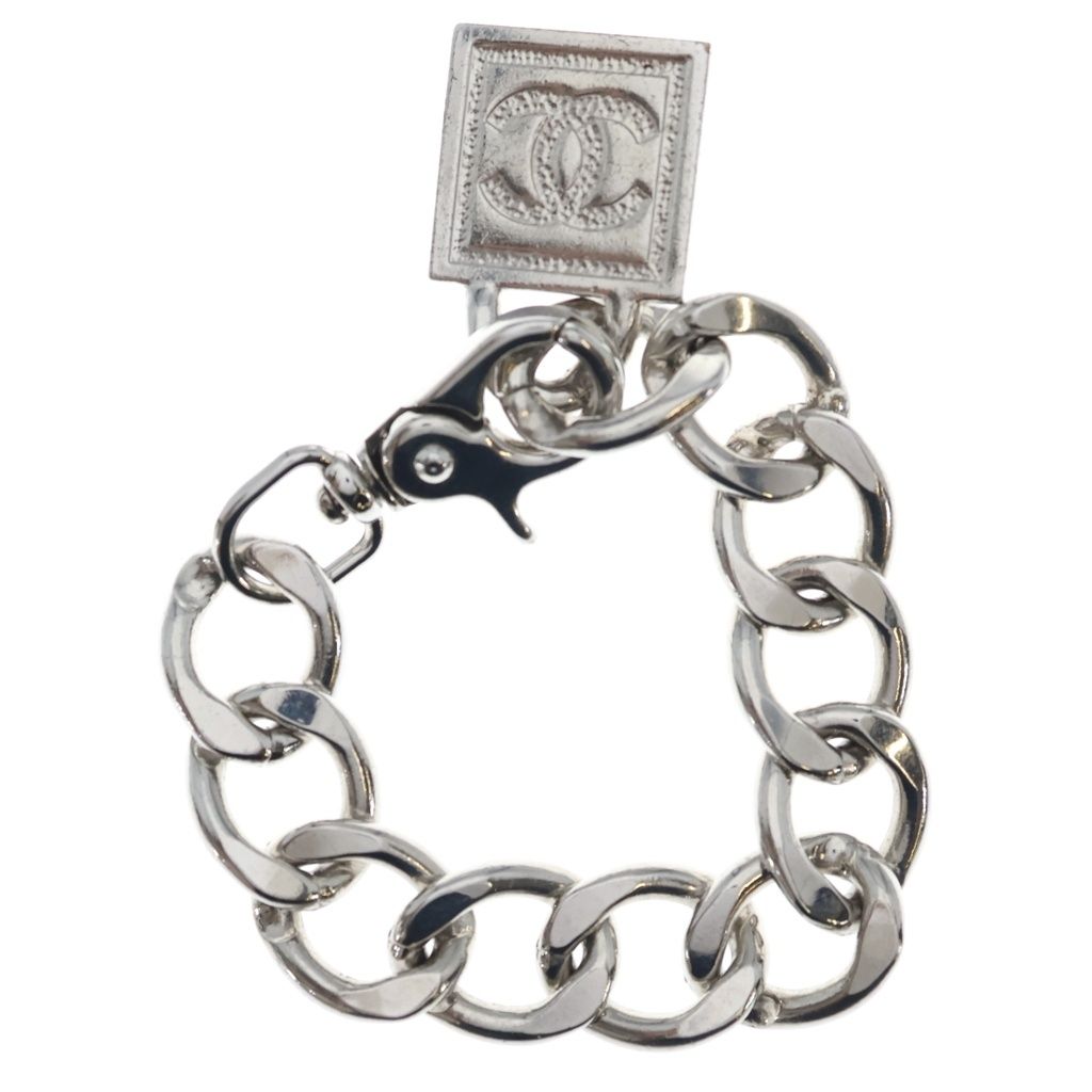 Chanel 04A CC Chain Bracelet CC Logo Silver — view 2