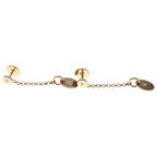 Hermes Gambade Clou de Selle Earrings Diamond Pink Gold — view 4