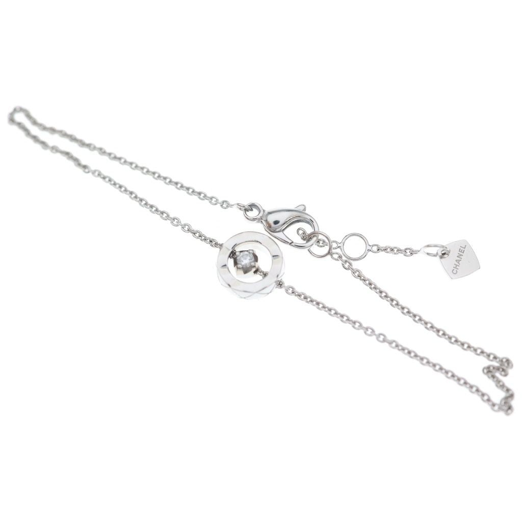 Chanel Coco Crush Collection Bracelet 18K White Gold Diamond — view 5