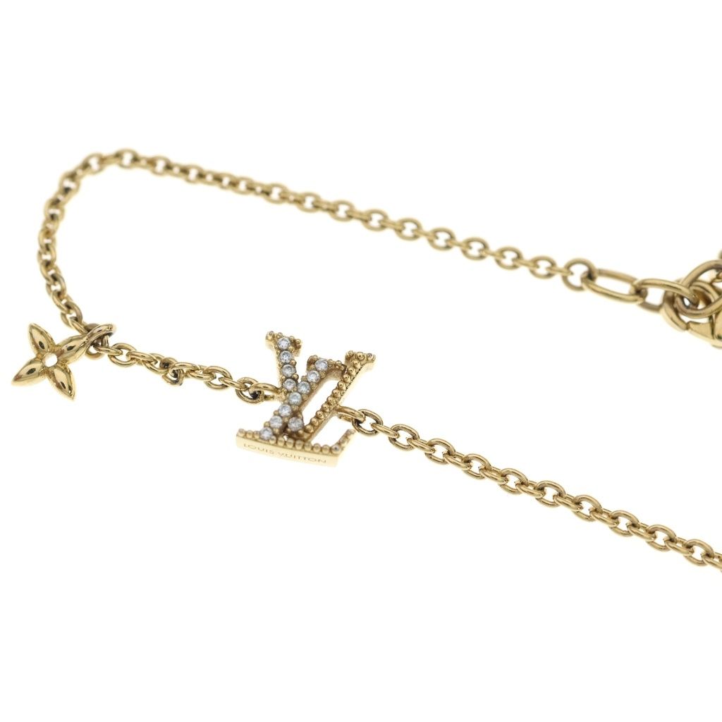 Louis Vuitton Bracelet LV Iconic Rhinestone Gold — view 6