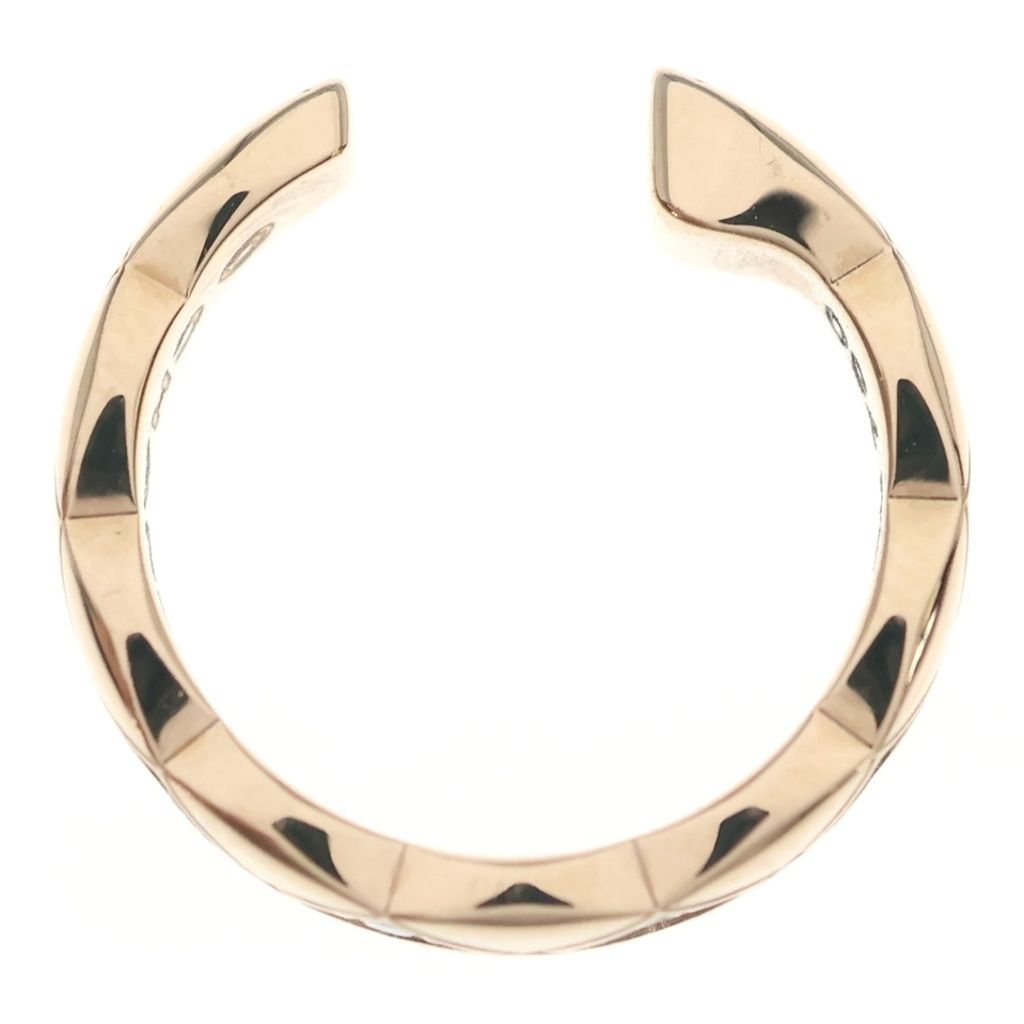 Chanel Coco Crush Ear Cuff Diamond Pink Gold Earrings — view 4