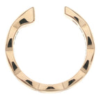 Chanel Coco Crush Ear Cuff Diamond Pink Gold Earrings — view 3