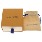 Louis Vuitton Monogram Ring Necklace Silver Metal — view 6