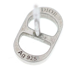 Dior Icon CD Logo Two-tone Stud Earrings Metal Gold Silver — view 6