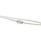 Louis Vuitton Pendentif Bois Necklace Silver Metal — view 5