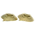 Chanel CC Logo Round Earrings Gold — view 3