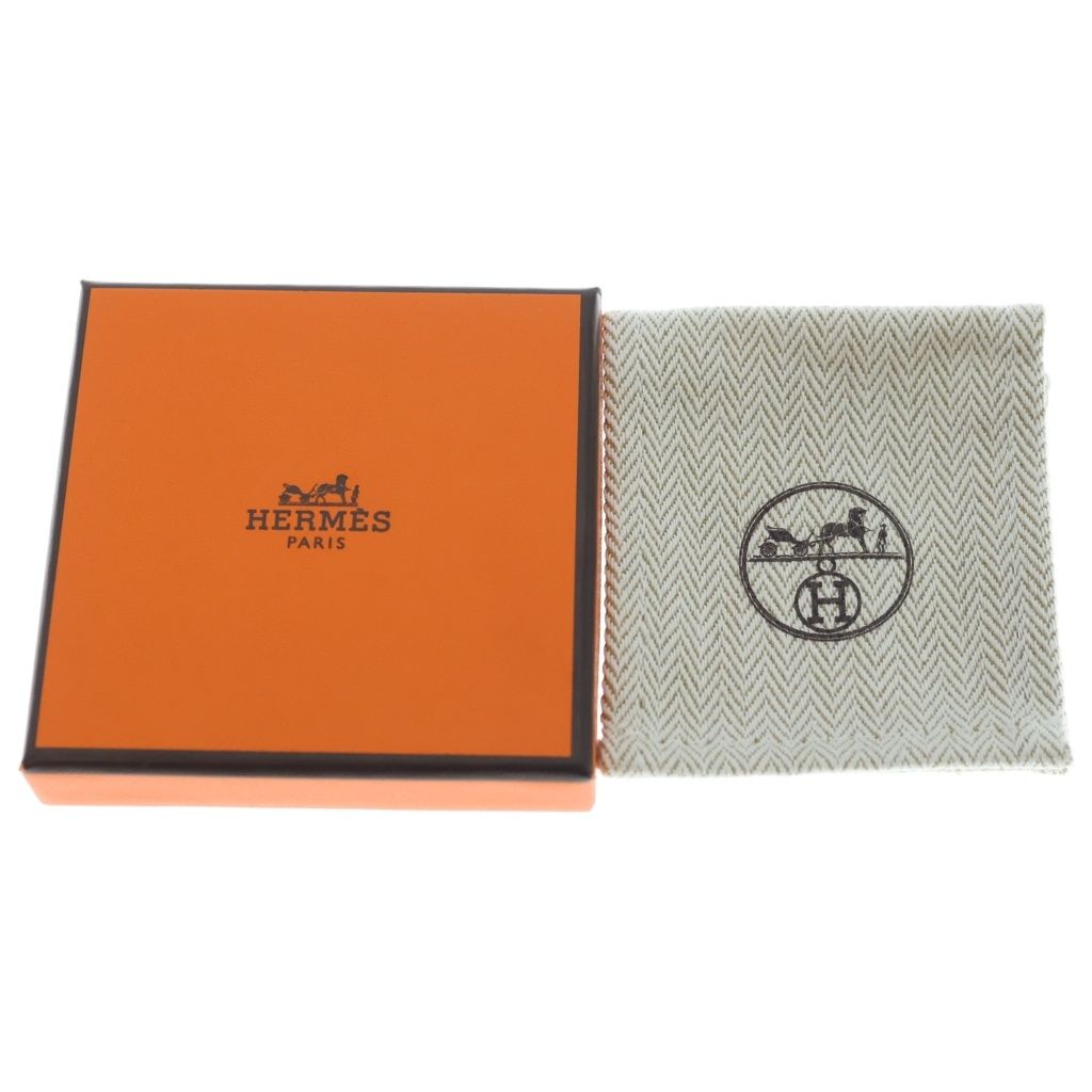Hermes Olympe PM Ear Cuff Green Gold Earrings — view 6