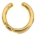 Hermes Olympe PM Ear Cuff Green Gold Earrings — view 4