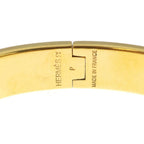 Hermes Clic H Bracelet Bangle Gold Black — view 5