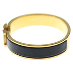 Hermes Clic H Bracelet Bangle Gold Black — view 4