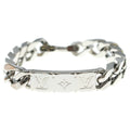 Louis Vuitton Monogram Chain Bracelet Silver
