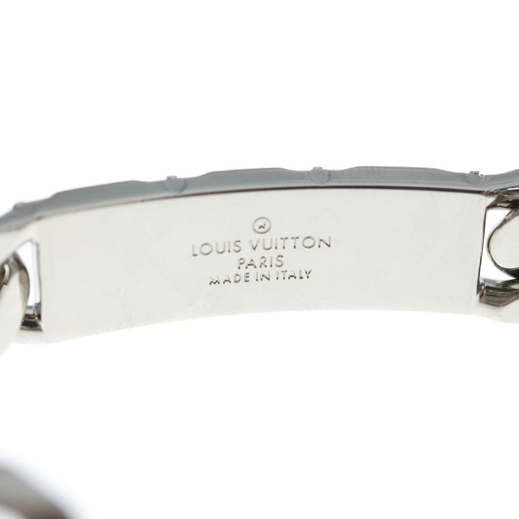 Louis Vuitton Monogram Chain Bracelet Silver — view 5