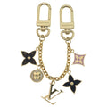 Louis Vuitton Bag Charm Chain Spring Street Gold Keychain
