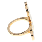 Hermes Verso Ring Pink Gold Ceramic — view 3