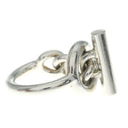 Hermes Croisette Ring 925 Sterling Silver — view 3