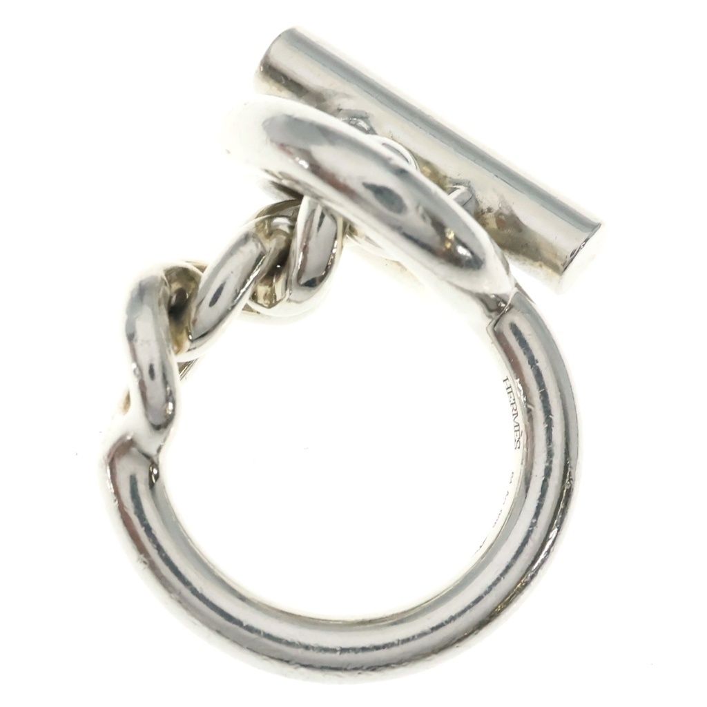 Hermes Croisette Ring 925 Sterling Silver — view 5