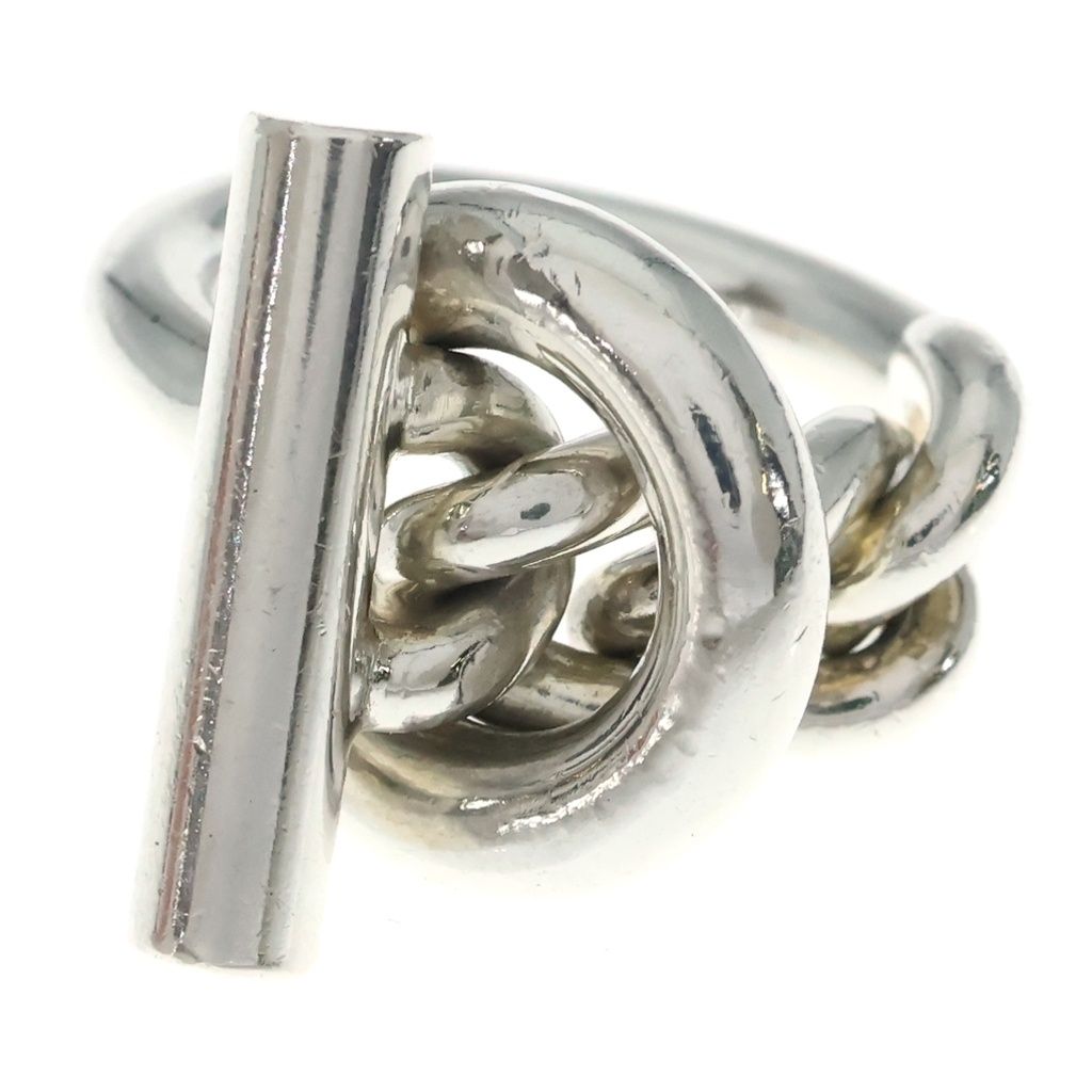 Hermes Croisette Ring 925 Sterling Silver