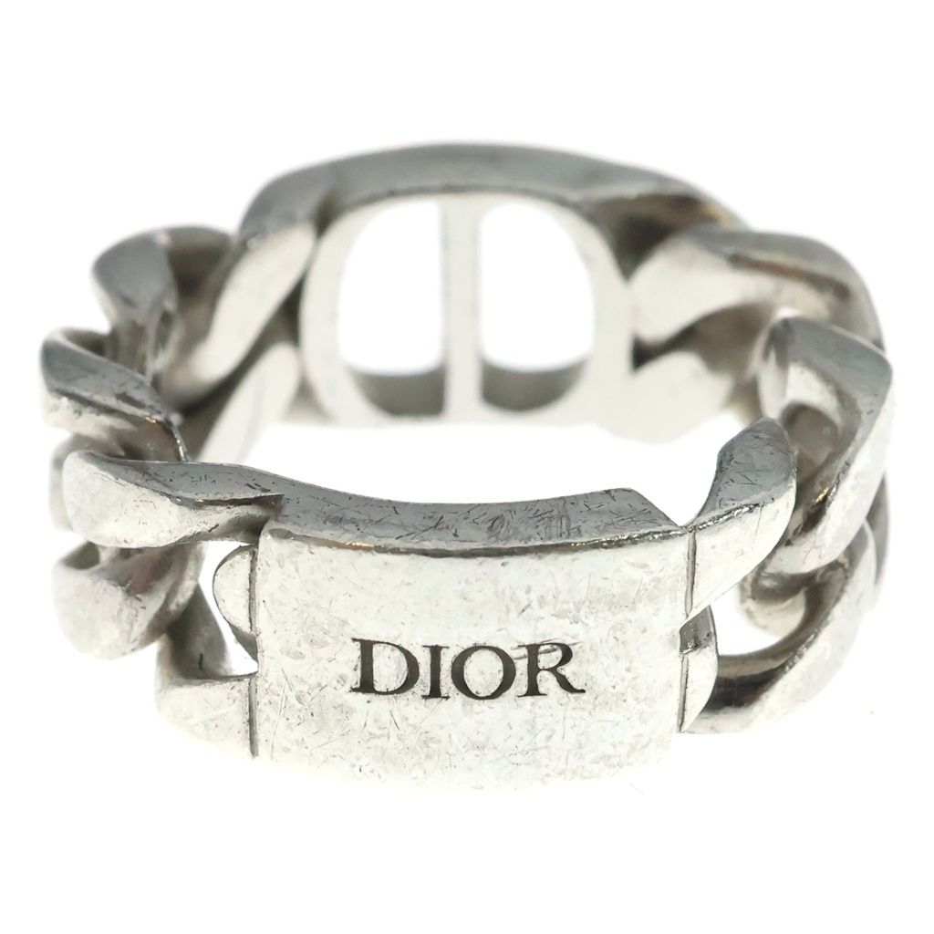 Dior AG CD Logo Ring Silver — view 2