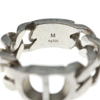 Dior AG CD Logo Ring Silver — view 4