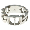 Dior AG CD Logo Ring Silver