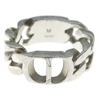 Dior AG CD Logo Ring Silver