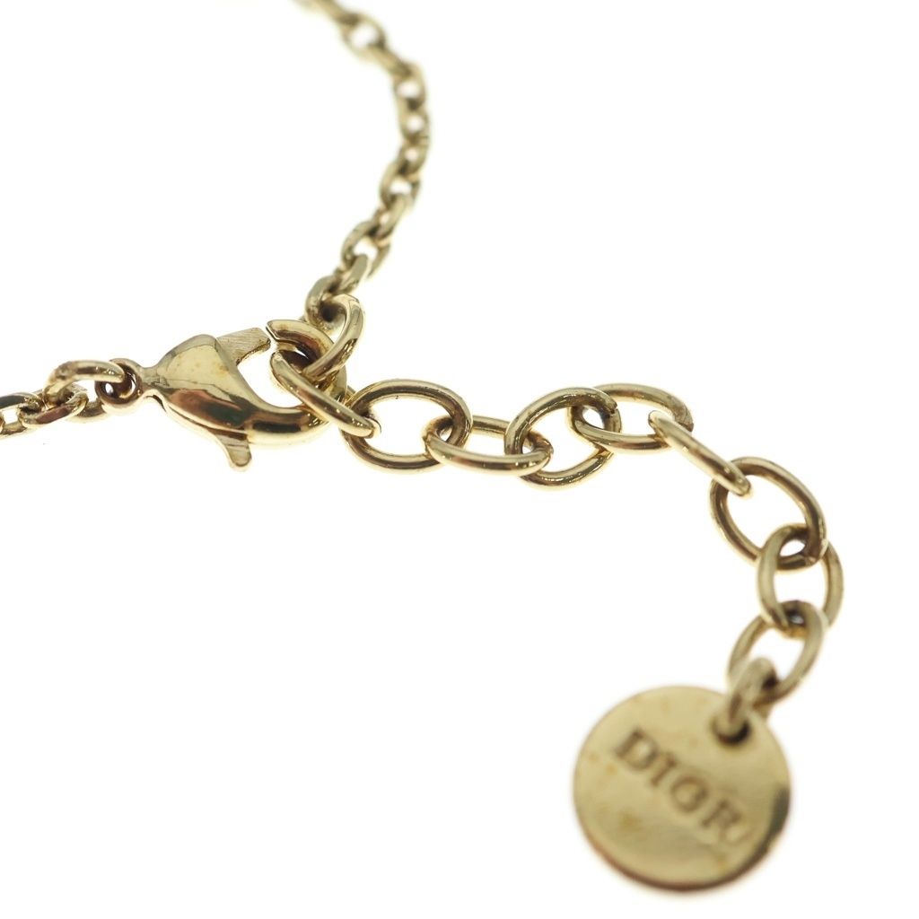 Dior Signature Logo Pearl Bracelet Gold — view 5
